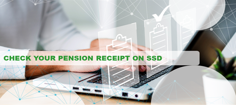 More than 540.000 pensioners consult their pension receipts